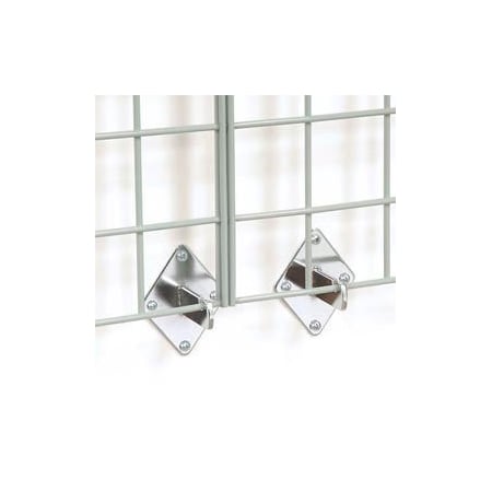 Econoco Grid Wall Brackets, PK4 GW/WB